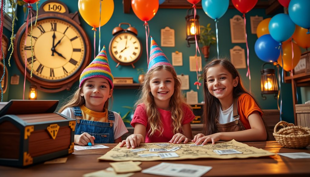 découvrez nos conseils pour organiser un escape game mémorable et amusant afin de célébrer les 10 ans de votre enfant ! idées d’énigmes, décoration, astuces pour une fête réussie et plein de souvenirs inoubliables.