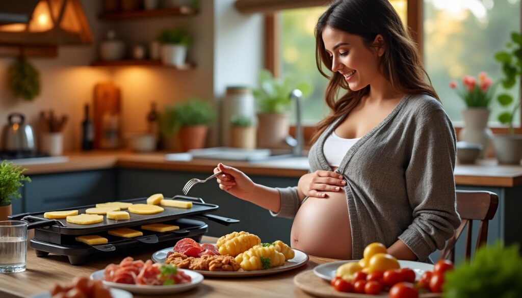 découvrez si la raclette est sûre à consommer pendant la grossesse, avec des conseils pour profiter de ce plat savoureux tout en protégeant votre santé et celle de votre bébé.