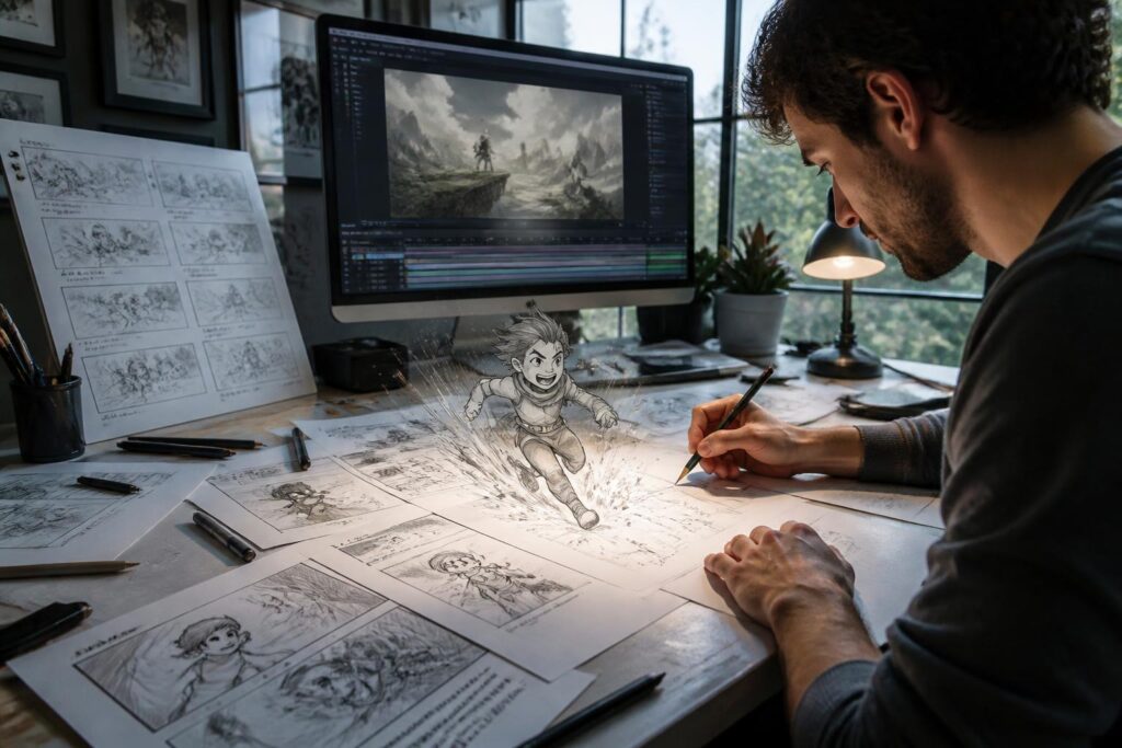 découvrez comment le disegno en audiovisuel transforme le dessin en une narration visuelle puissante, alliant art et storytelling pour captiver les spectateurs.