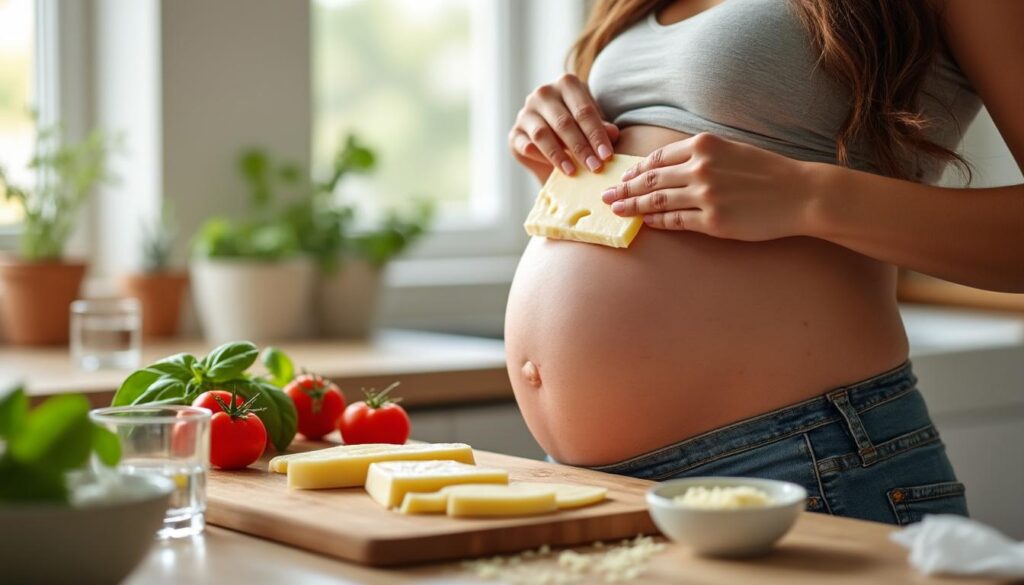 découvrez si la consommation de parmesan pendant la grossesse est sûre pour la maman et le bébé, avec conseils et précautions à connaître.