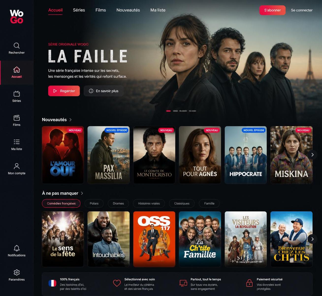 découvrez wo go, la plateforme innovante qui transforme le streaming audiovisuel en france avec une expérience unique et un contenu exclusif.