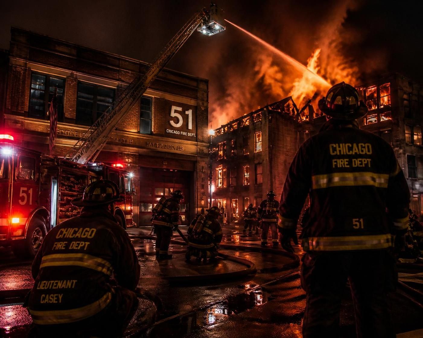 découvrez les nouveautés de la saison 13 de chicago fire et suivez les aventures des pompiers de la caserne 51 entre défis professionnels et moments forts.