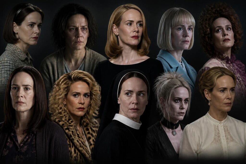 découvrez les films et séries tv incontournables avec sarah paulson, retraçant les rôles clés qui ont marqué sa carrière d'actrice.