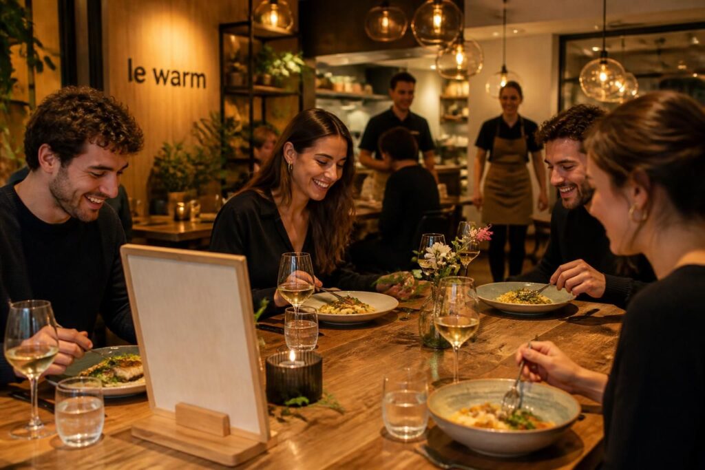 découvrez le warm, un restaurant tendance au menu varié, une ambiance conviviale et des avis enthousiastes. parfait pour une expérience culinaire unique.