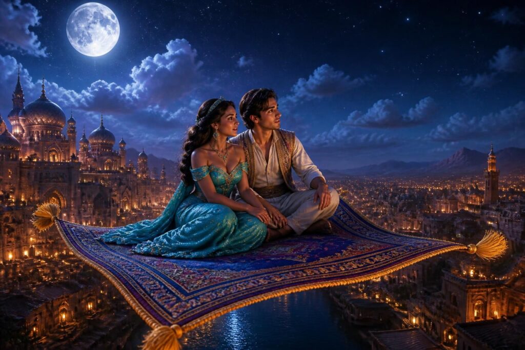 découvrez l'histoire fascinante du tapis volant d'aladdin, de son apparition dans le film à sa transformation en chanson culte qui a marqué des générations.