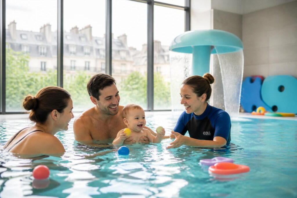 découvrez où inscrire votre enfant à des cours de bébé nageurs à paris et ses environs pour favoriser son éveil aquatique en toute sécurité.