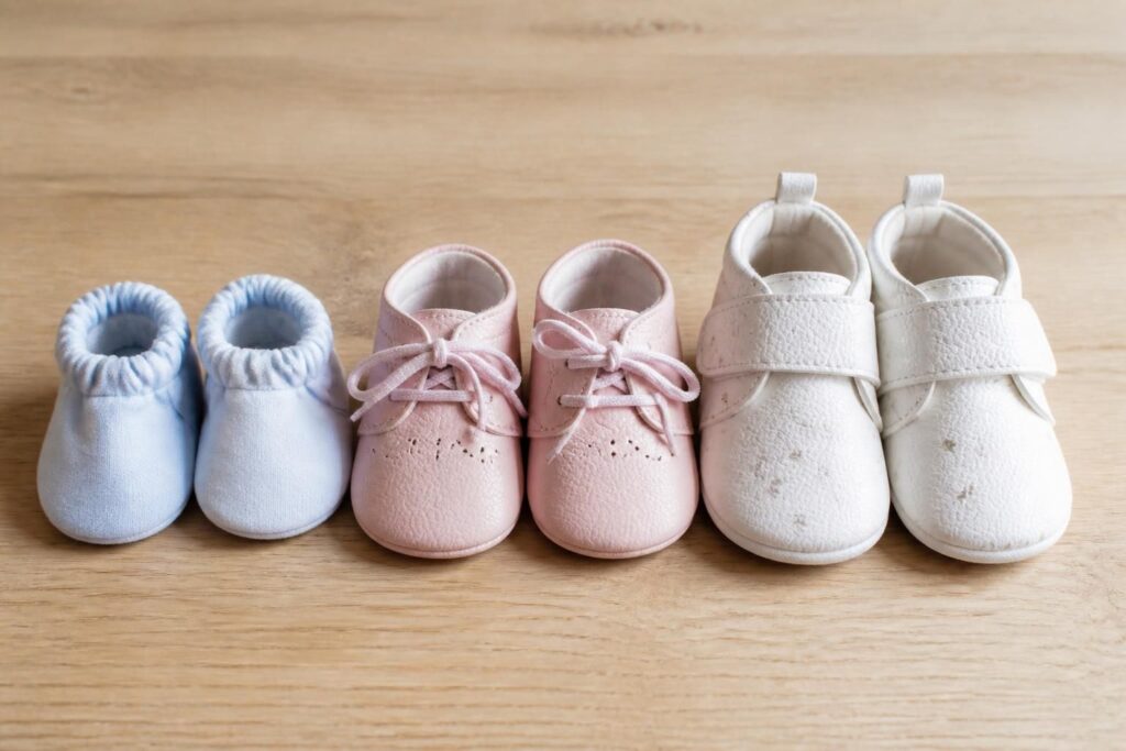 découvrez quelle pointure choisir pour les chaussures de bébé à 3, 6 et 12 mois afin d'assurer confort et croissance optimale de ses petits pieds.