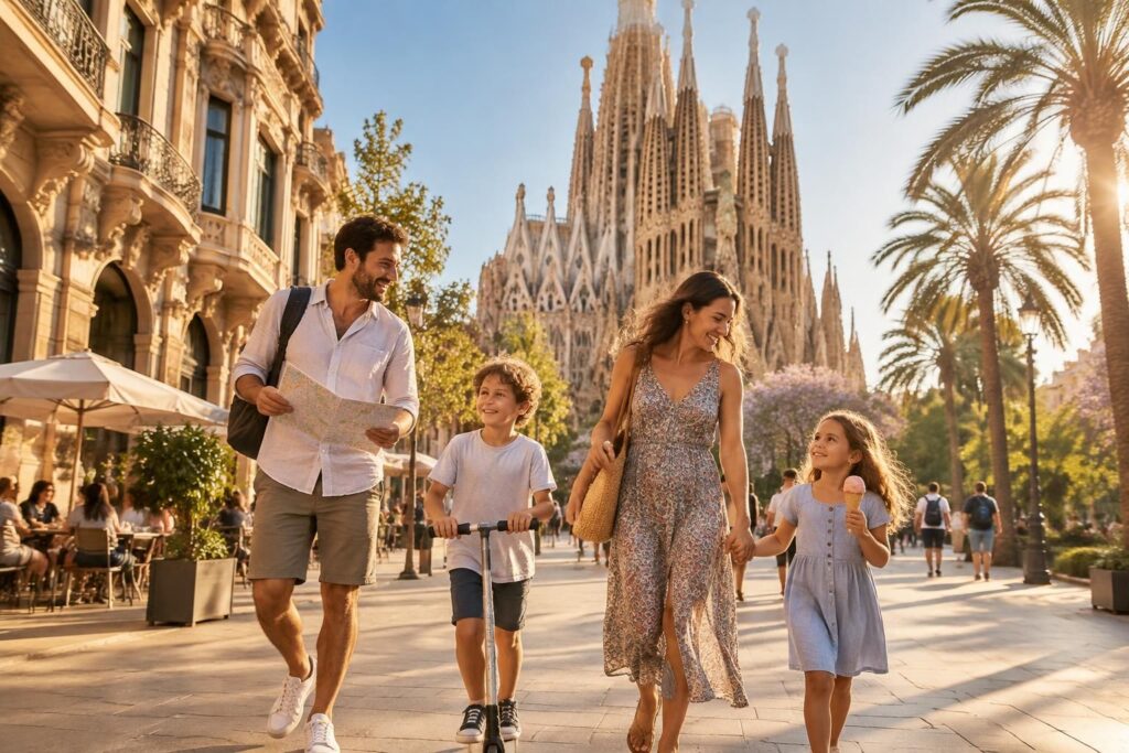 découvrez barcelone en famille : activités ludiques, visites adaptées aux enfants et idées pour profiter pleinement de la ville avec petits et grands.