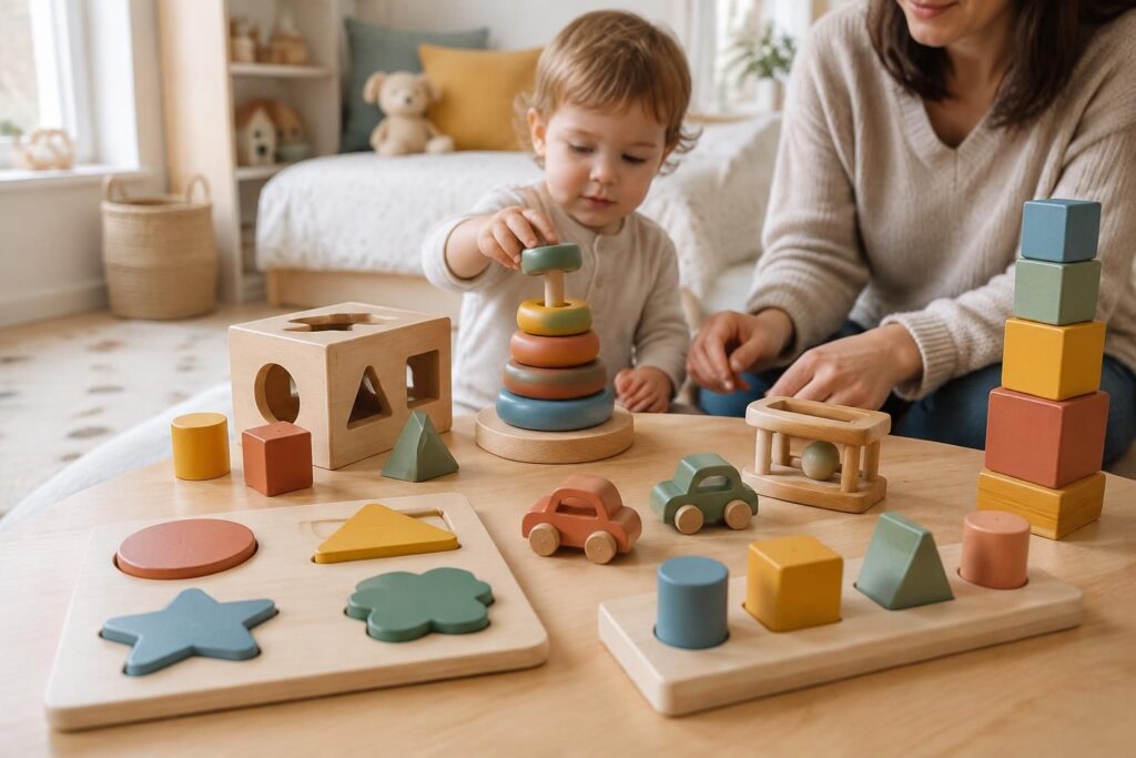 découvrez des jeux montessori pour enfant de 2 ans : idées faciles à fabriquer et sélection de jouets en bois colorés pour apprendre en s’amusant.