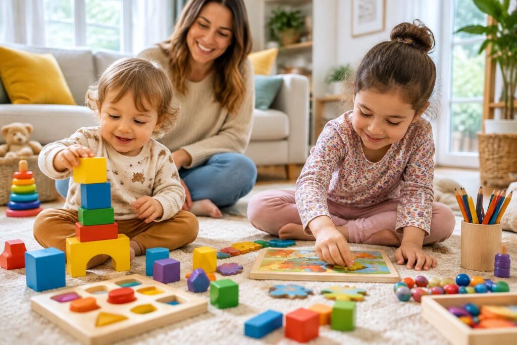 découvrez des jeux éducatifs adaptés aux enfants de 2 à 7 ans : des idées amusantes pour apprendre, développer leur créativité et grandir en s’amusant.