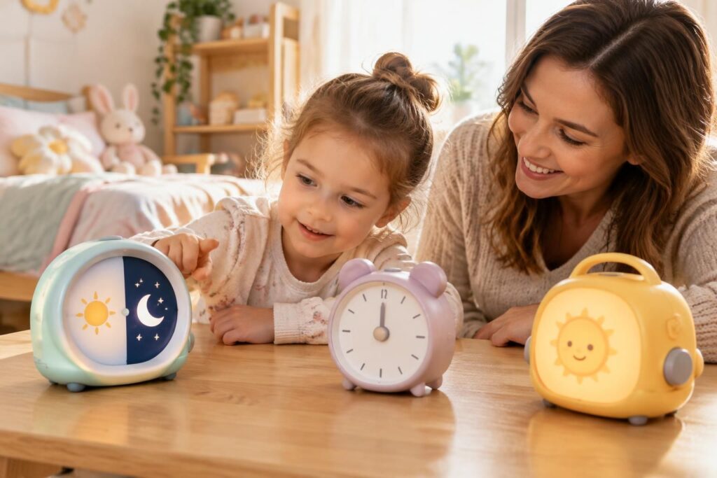découvrez comment choisir un réveil éducatif adapté aux enfants de 2 à 6 ans : fonctionnalités, critères de sécurité et conseils selon l’âge.